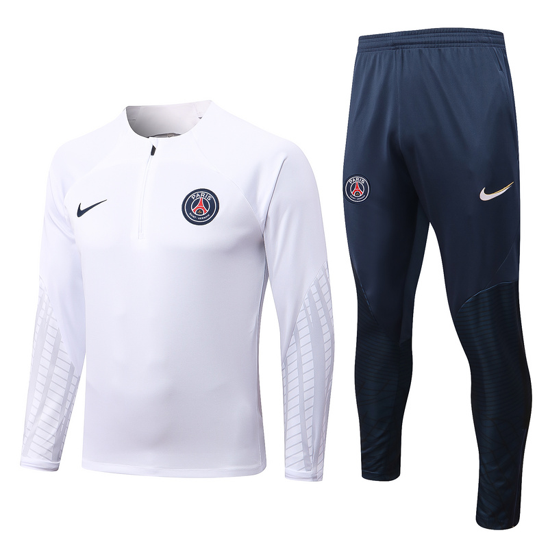 AAA Quality Paris St Germain 22/23 Tracksuit - White